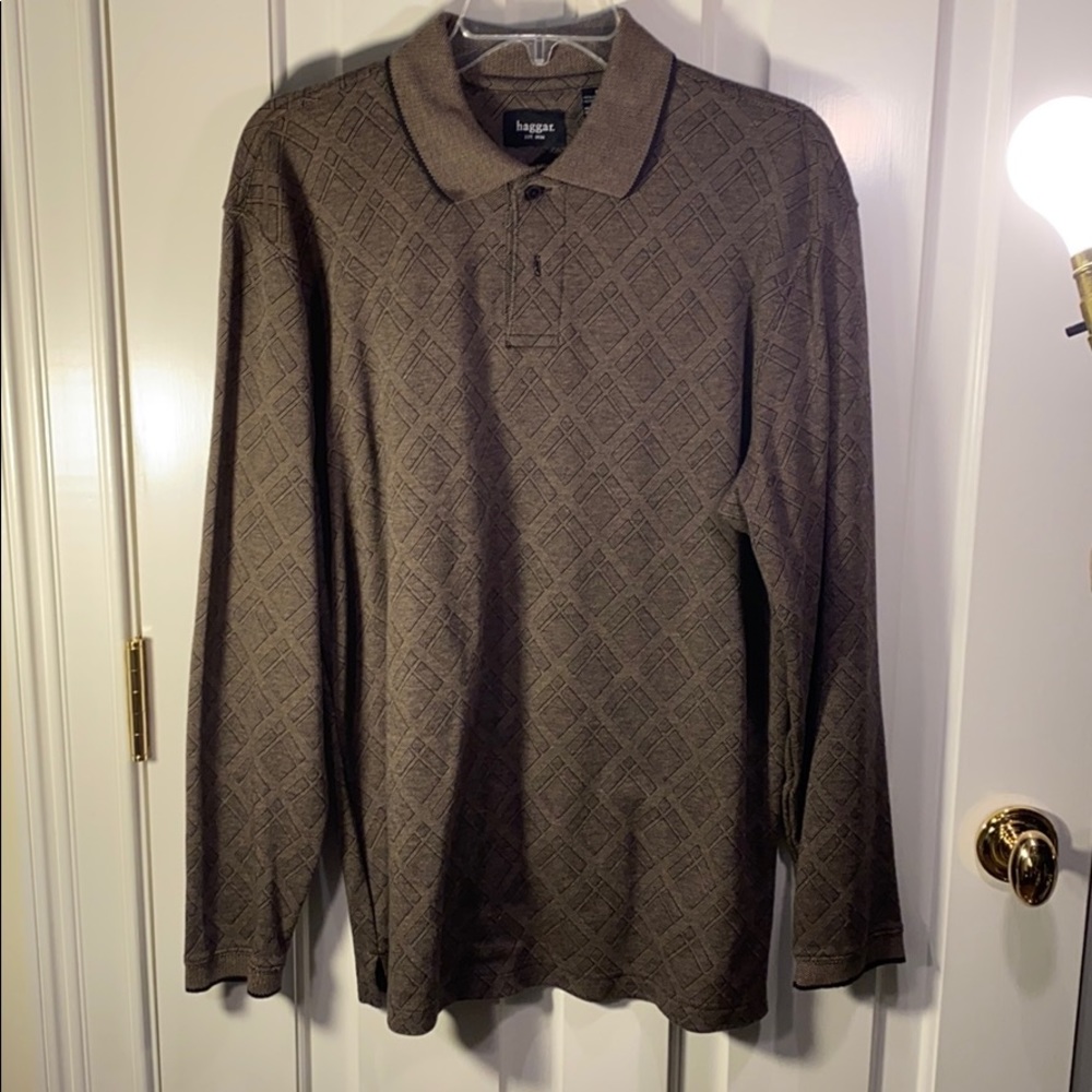 Haggar cotton blend shirt